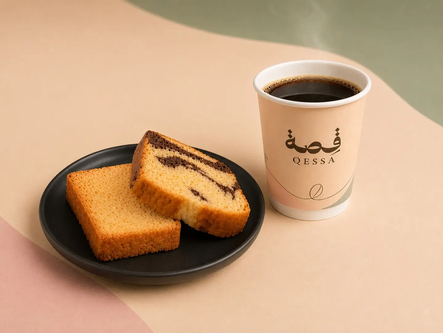 Daily Brew & Orange Cake
