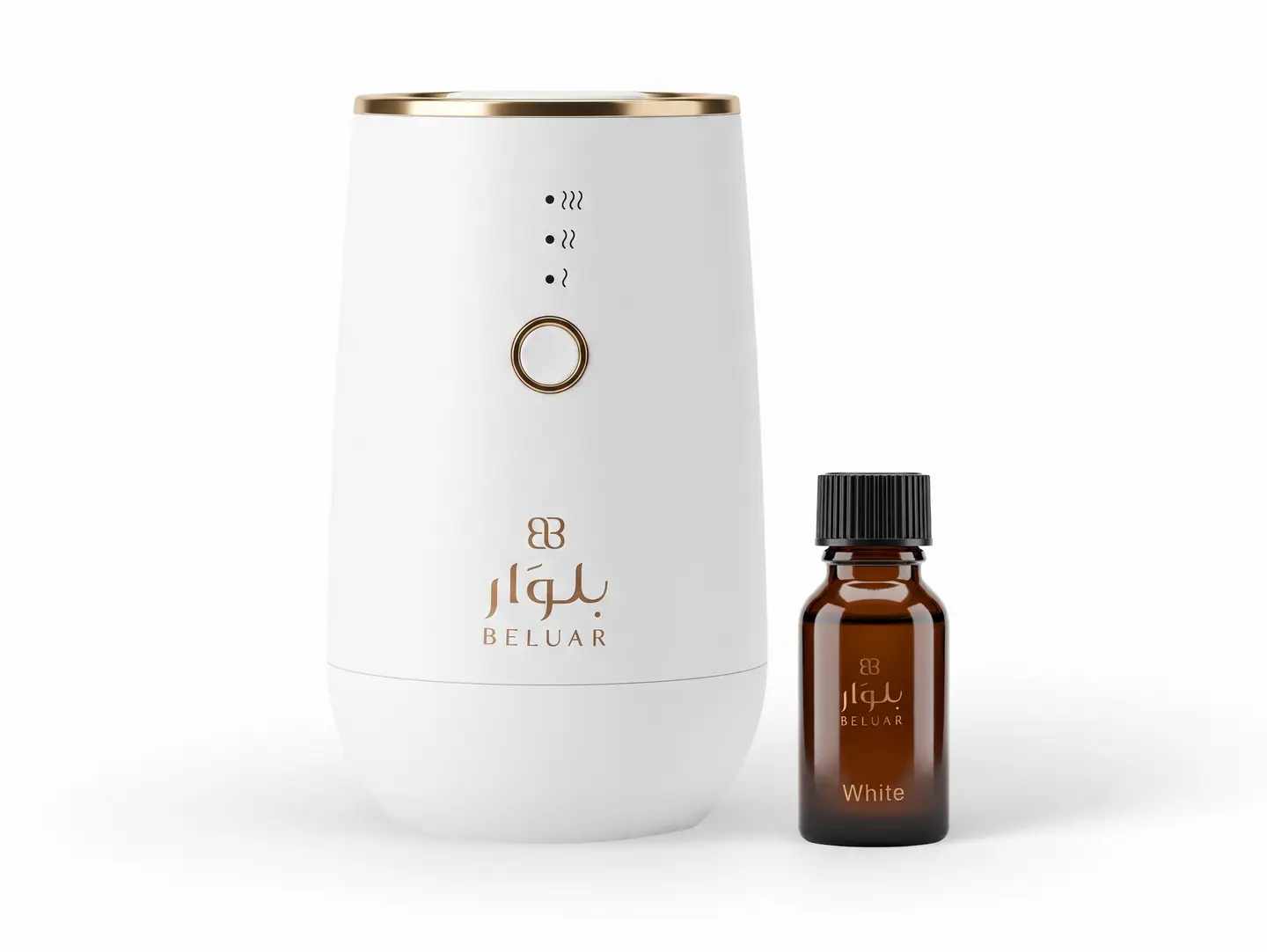 Car And Room Freshener Device White
