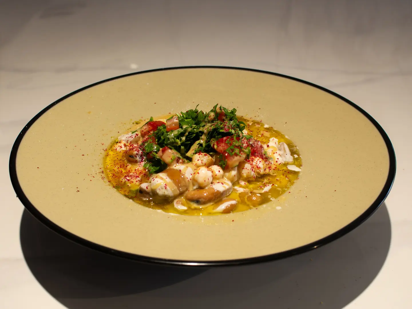 Syrian Fava Beans With Olive Oil