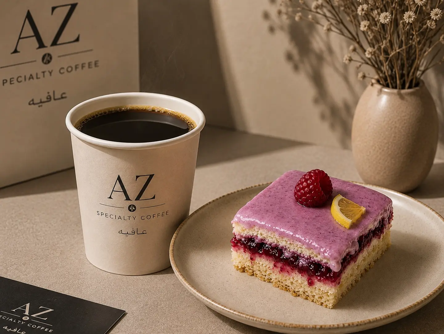 Lemon Berry & Coffee Of The Day On Us