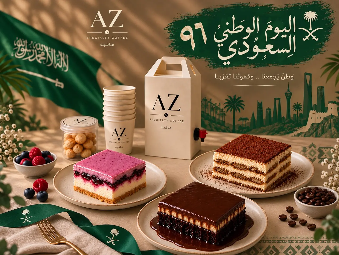 بوكس الجمعات 3 أصناف حلى مع معمول