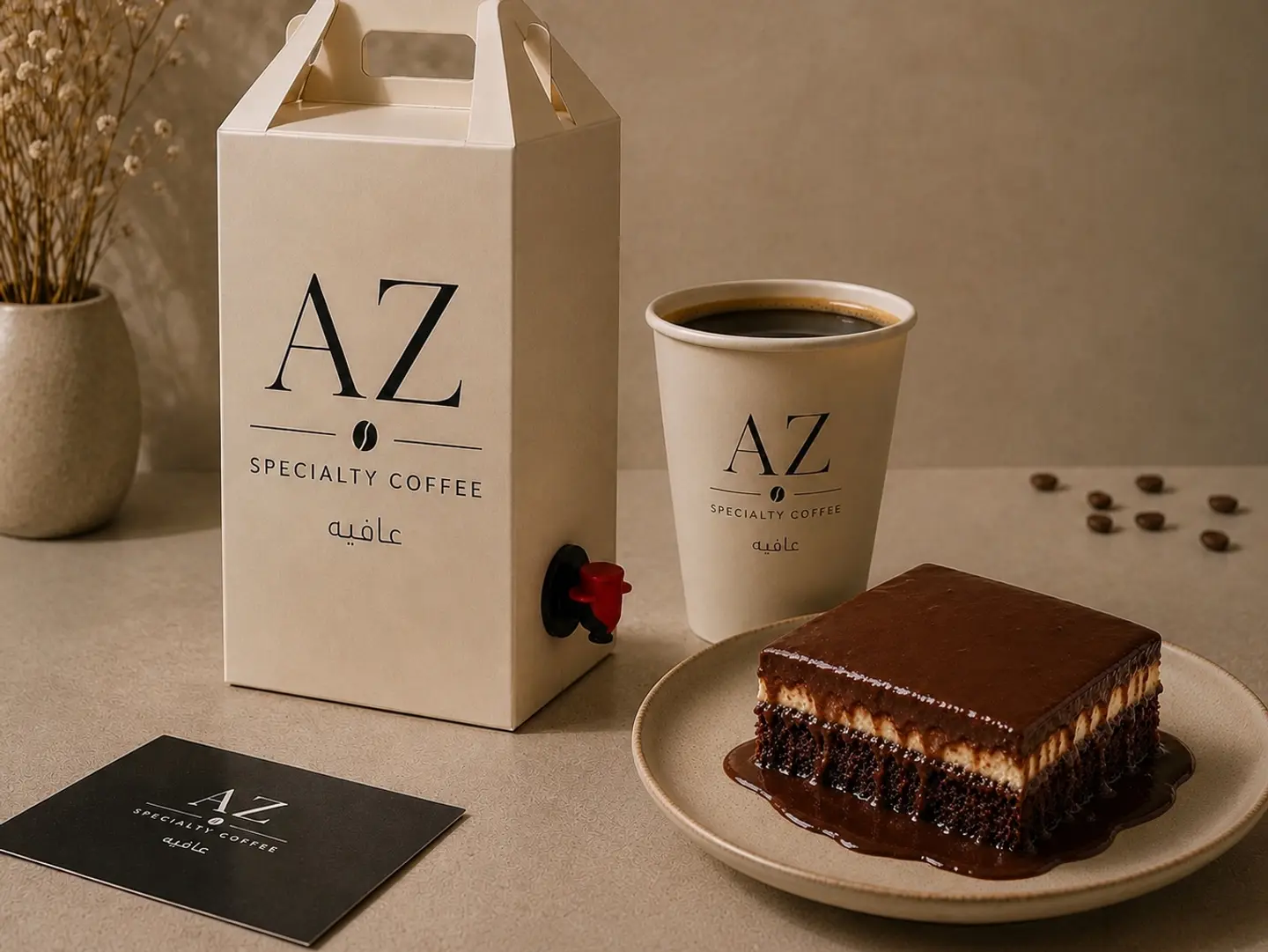 Gathering Box With Chocolate Pudding