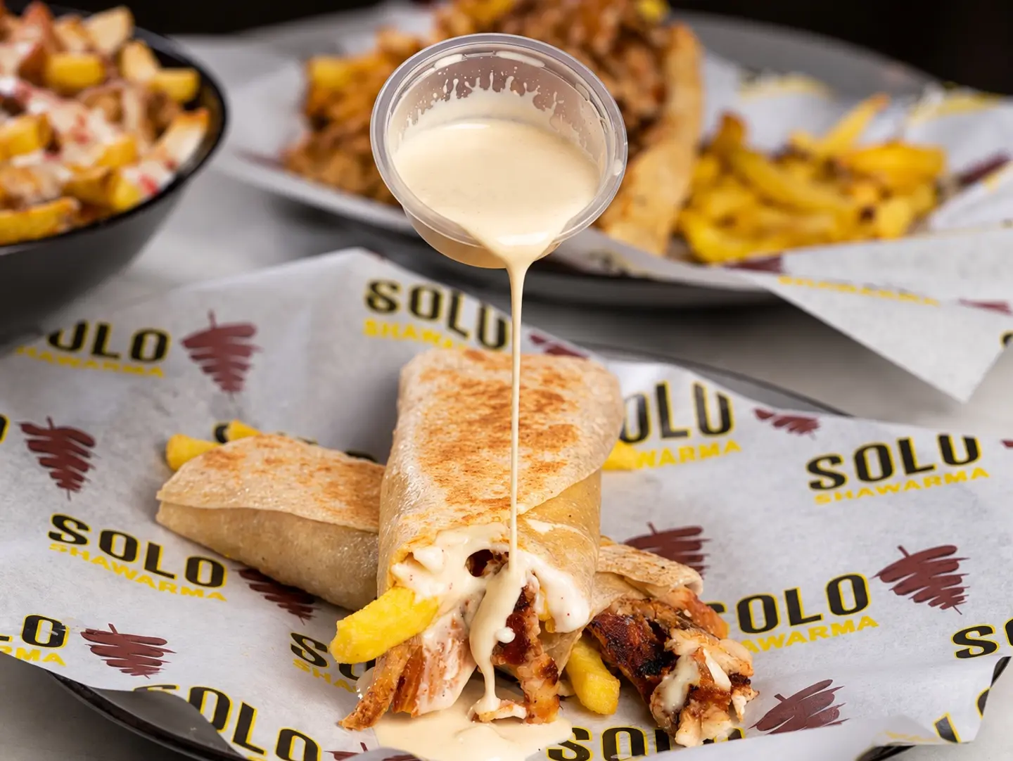 Solo Pan Seared Shawarma