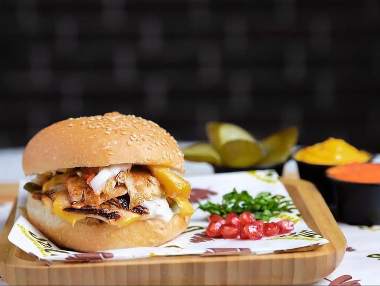 Shawarma Burger