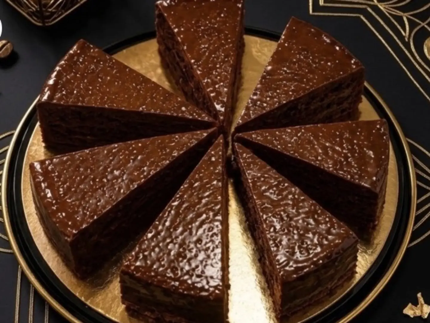 Crunchy Chocolate Cake