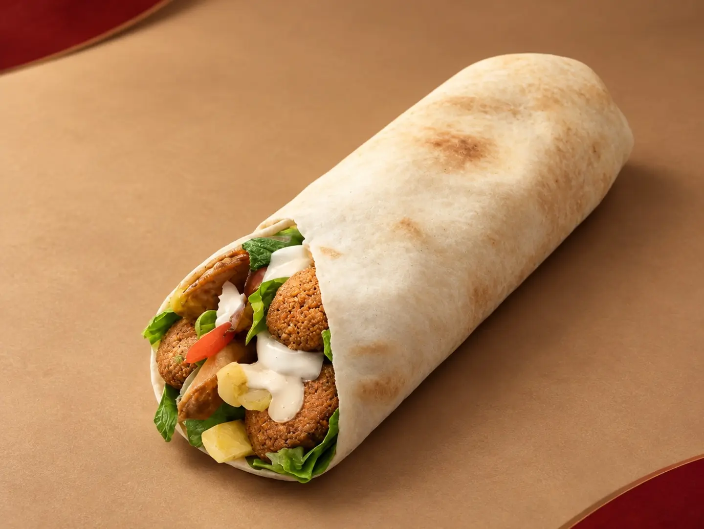 Jumbo Falafel Sandwich