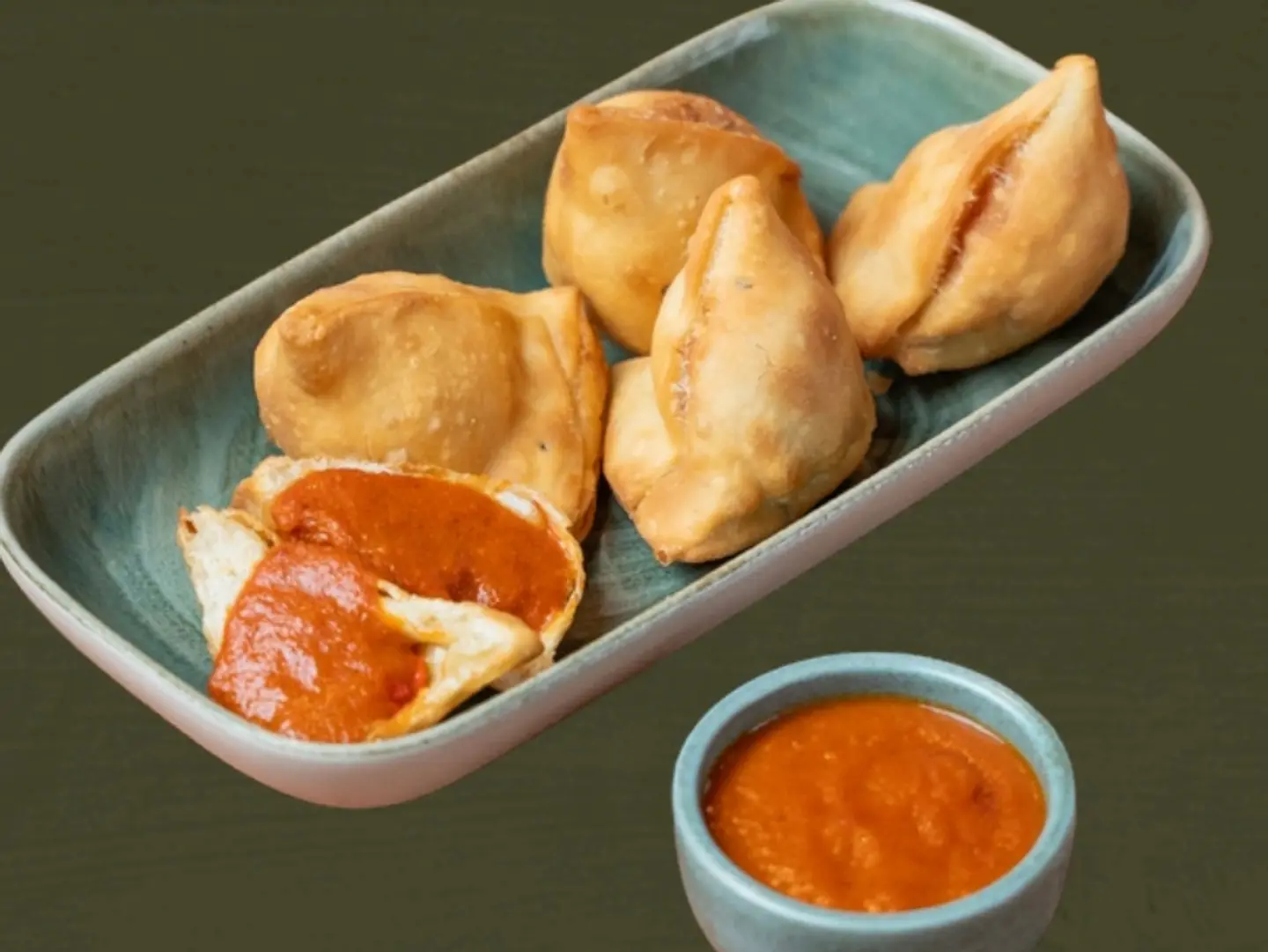 Butter Chicken Samosa