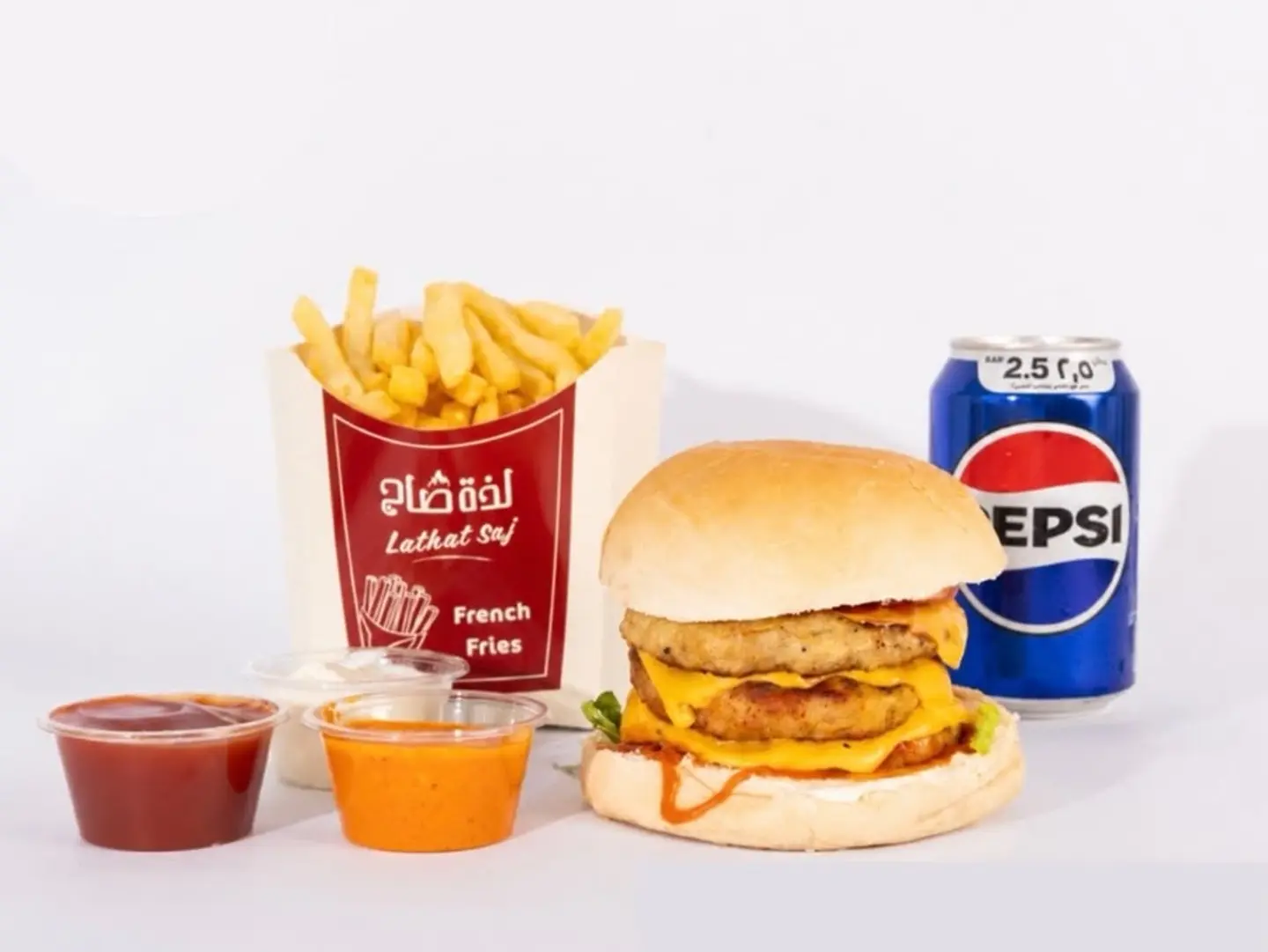 Triple Chicken Burger Meal