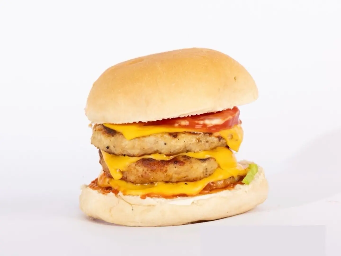 Triple Chicken Burger