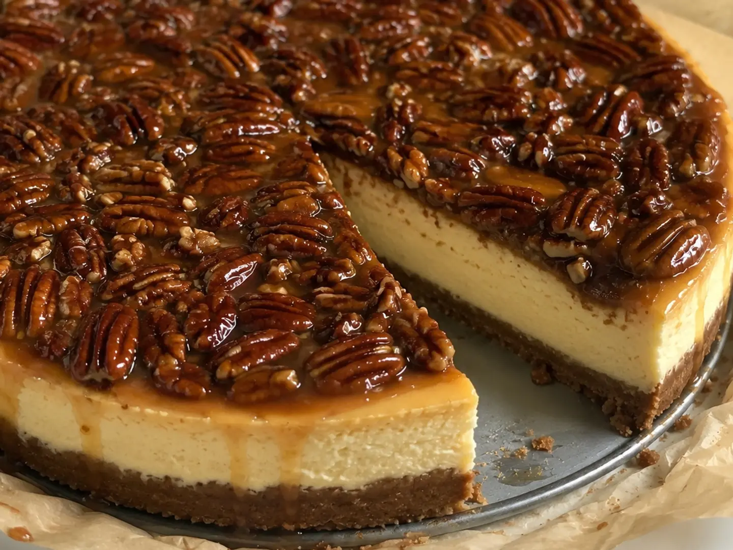 Pecan Cheesecake