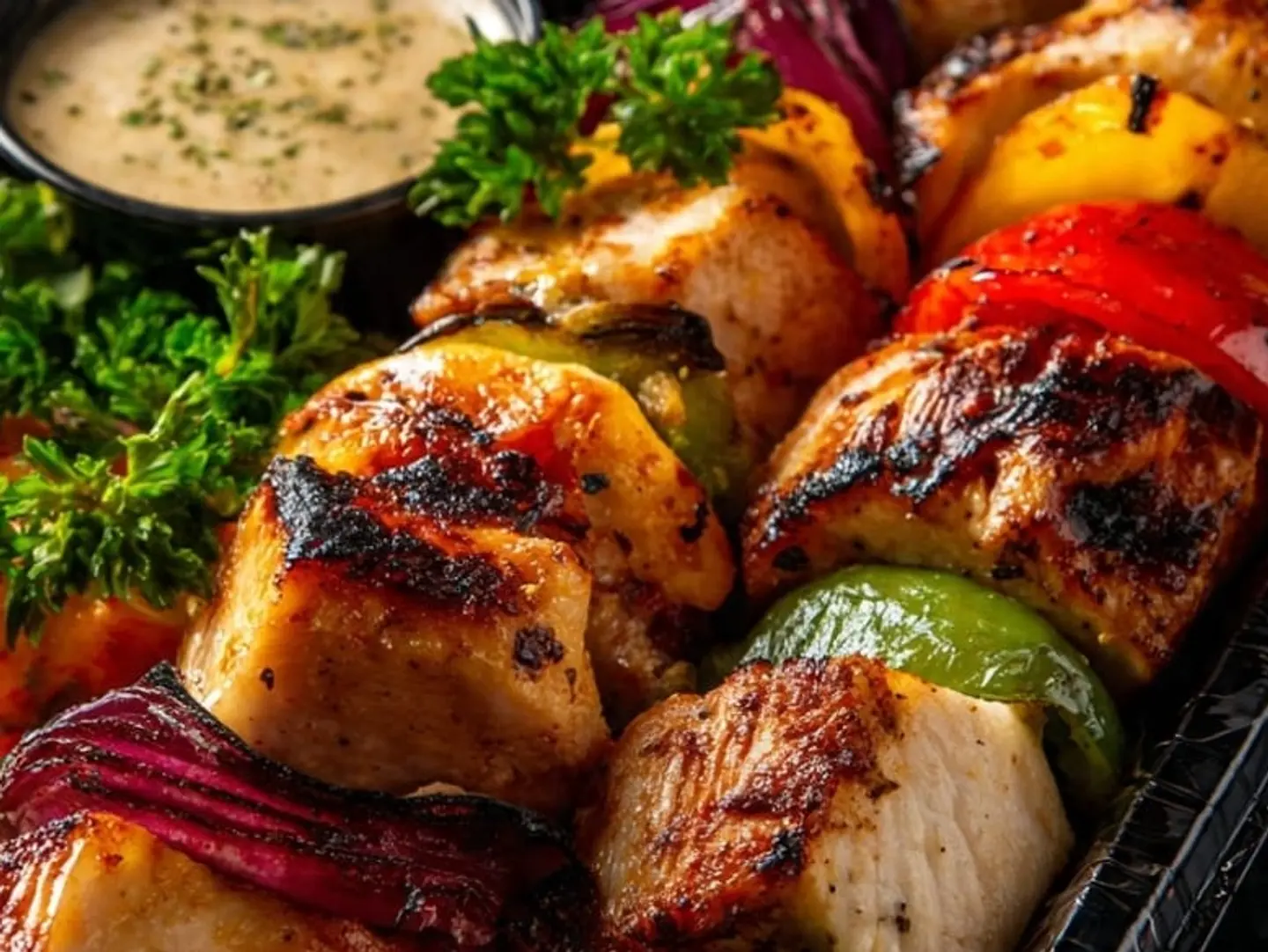 Chicken Shish Tawook Plate - Large