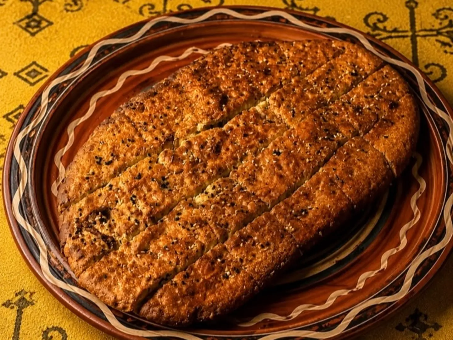 Mefa Bread   Cheese & Za'atar