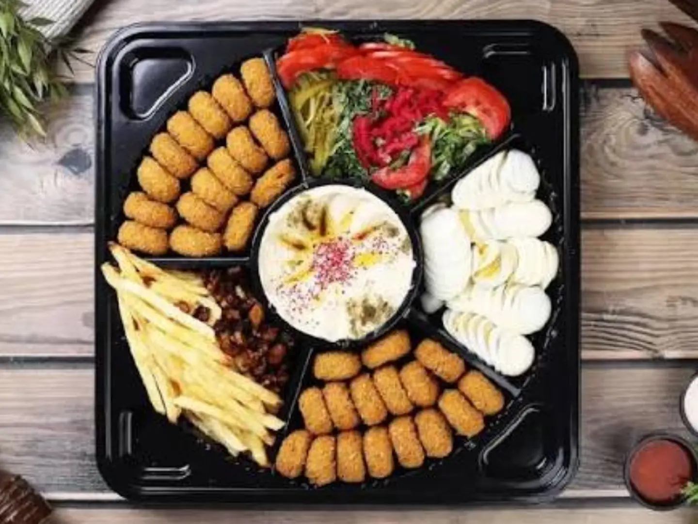 Small Plate Of Falafel