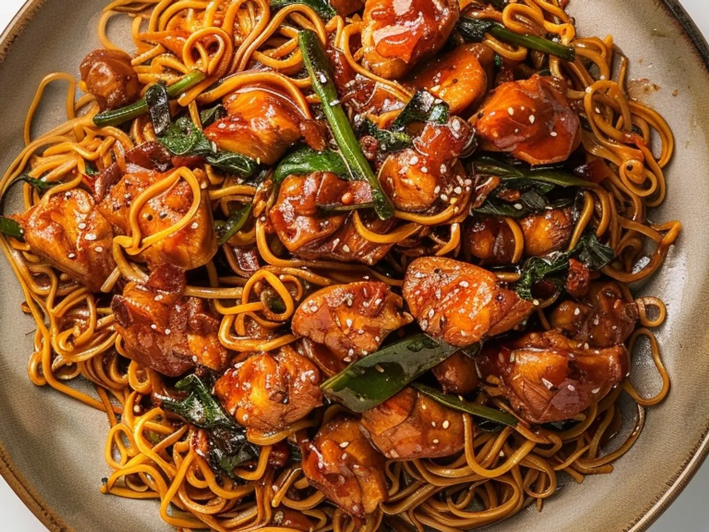 Szechuan Chicken Noodles