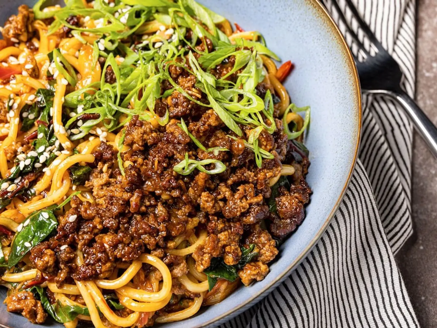 Beef Szechuan Noodles