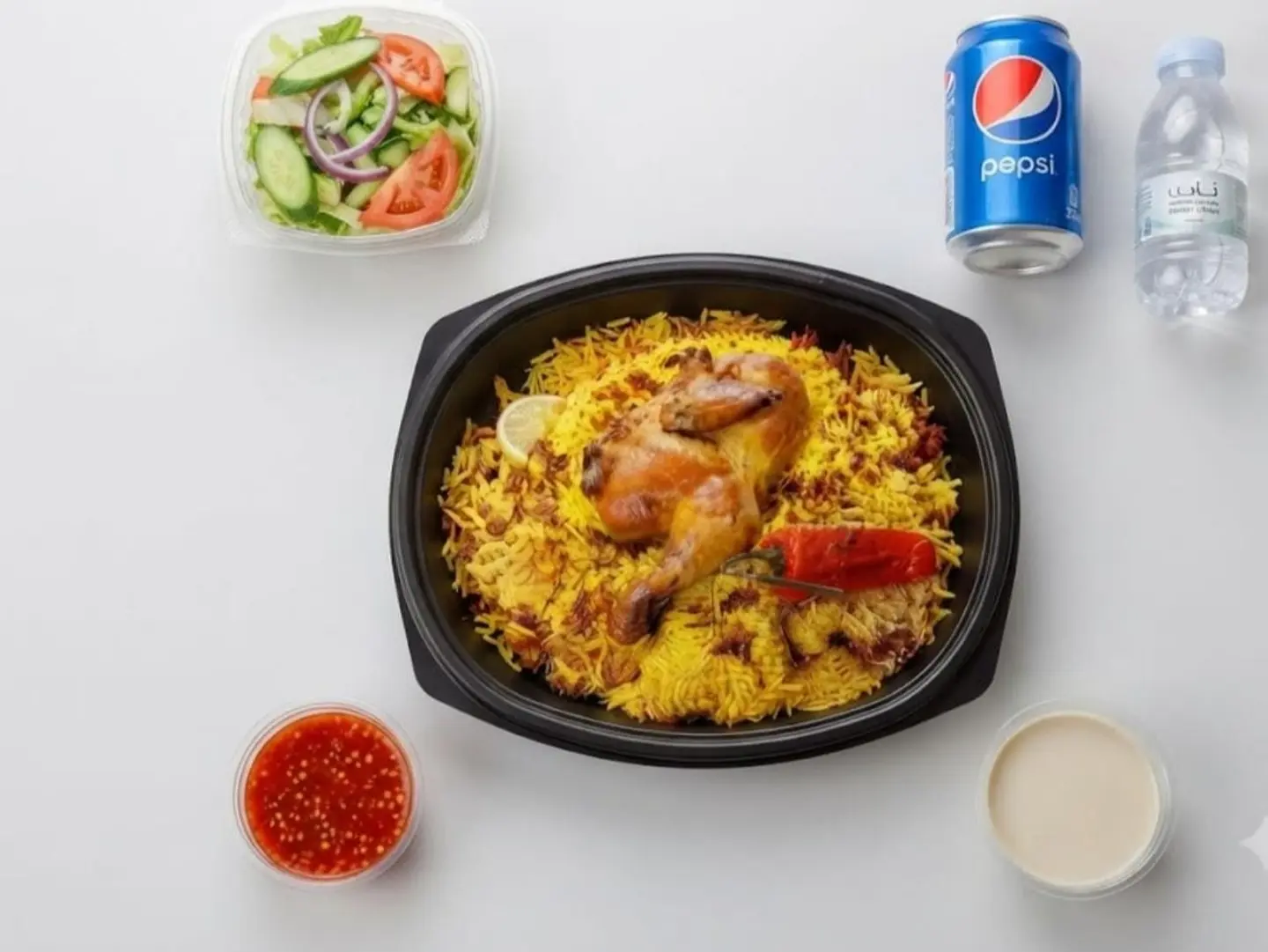 Half Mandi Chicken Meal - 1 People