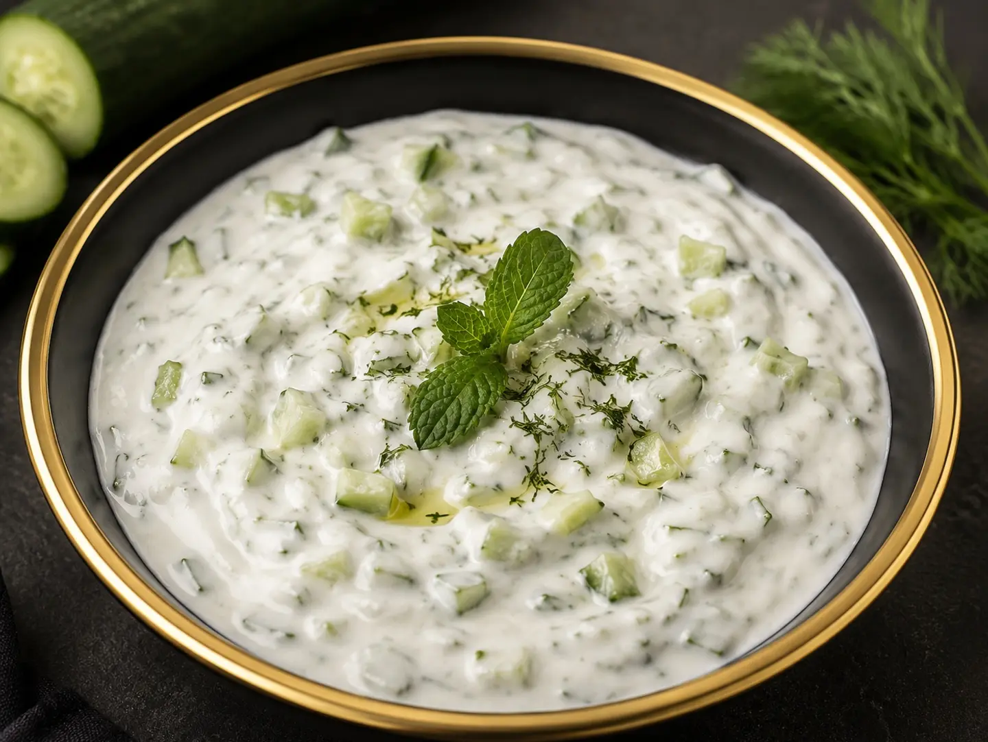 Yogurt And Cucumber Salad