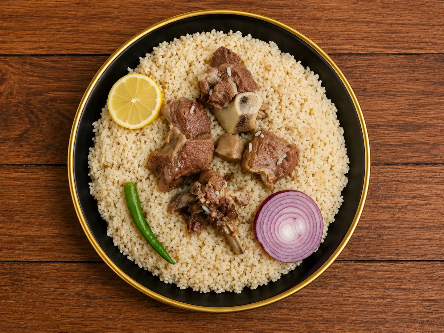 Aqaba Camel Meat Pressed With Abu Bint Rice