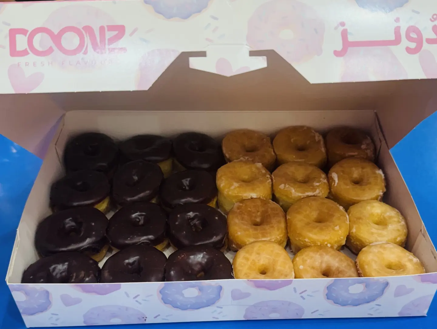 Choco And Glazed Baby Donuts