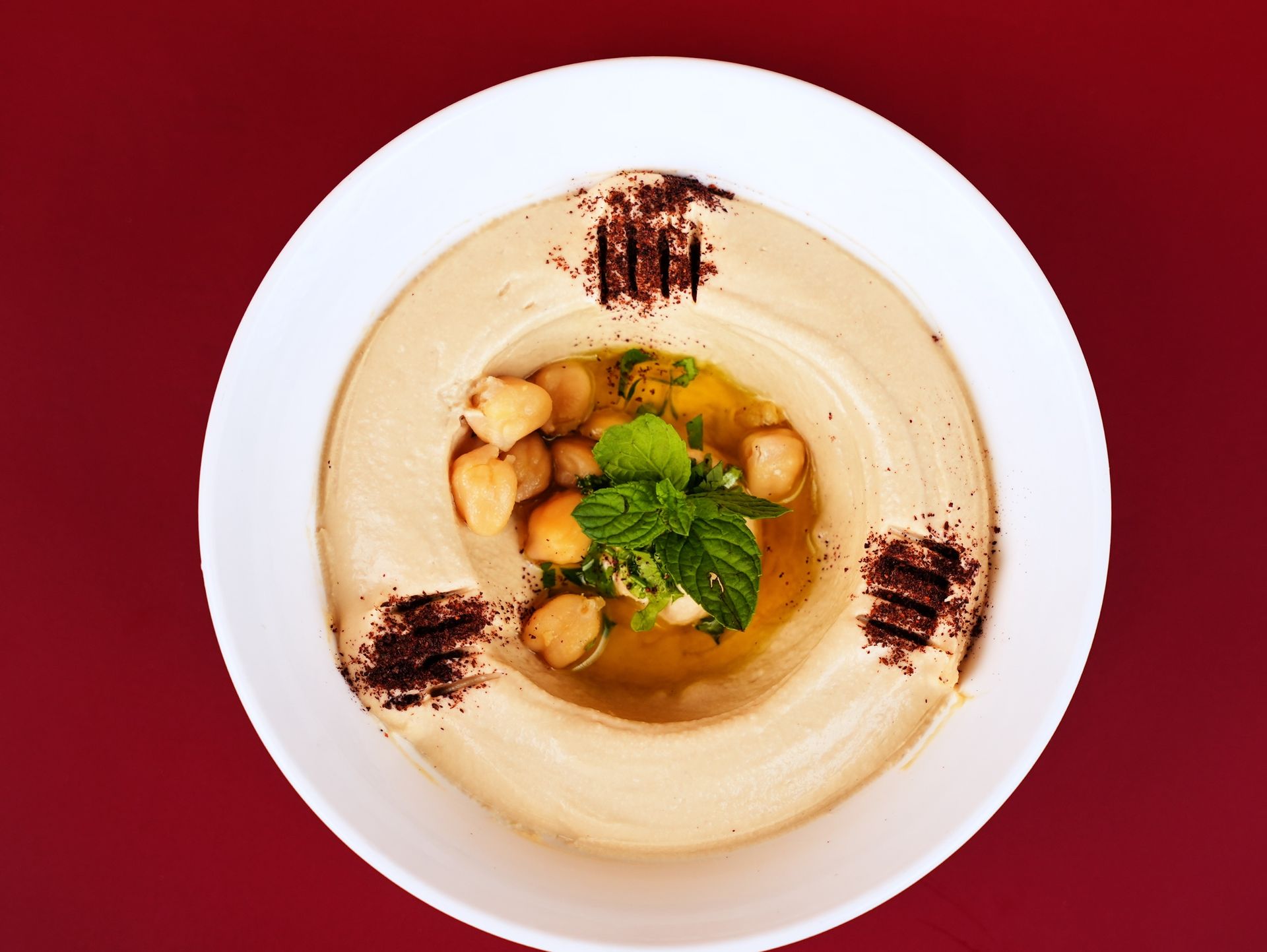 حمص بالزيت - صغير
