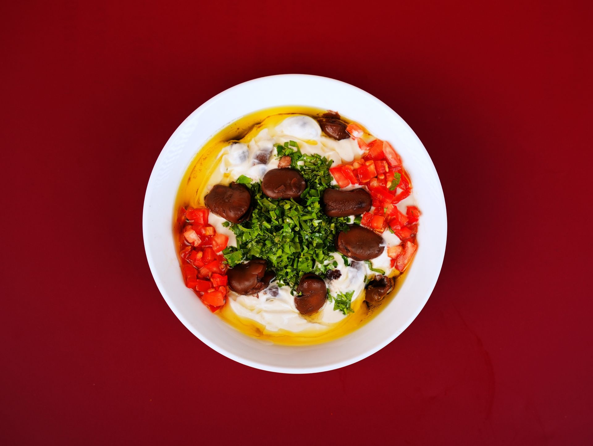 فول شامي بالطحينة - صغير