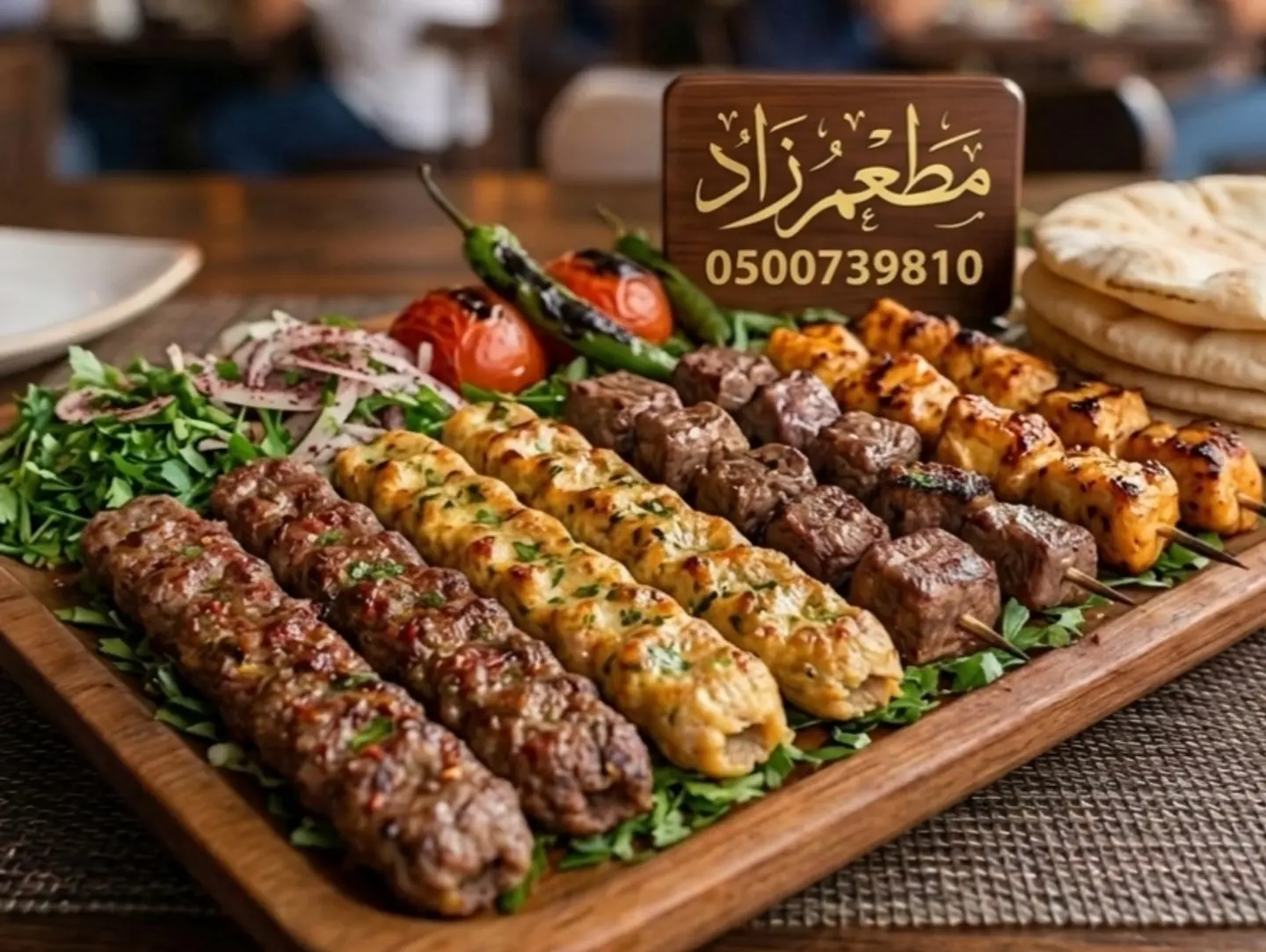 Mixed Grilled Meats - 1 Kg Mixed Grill (16 Skewers)