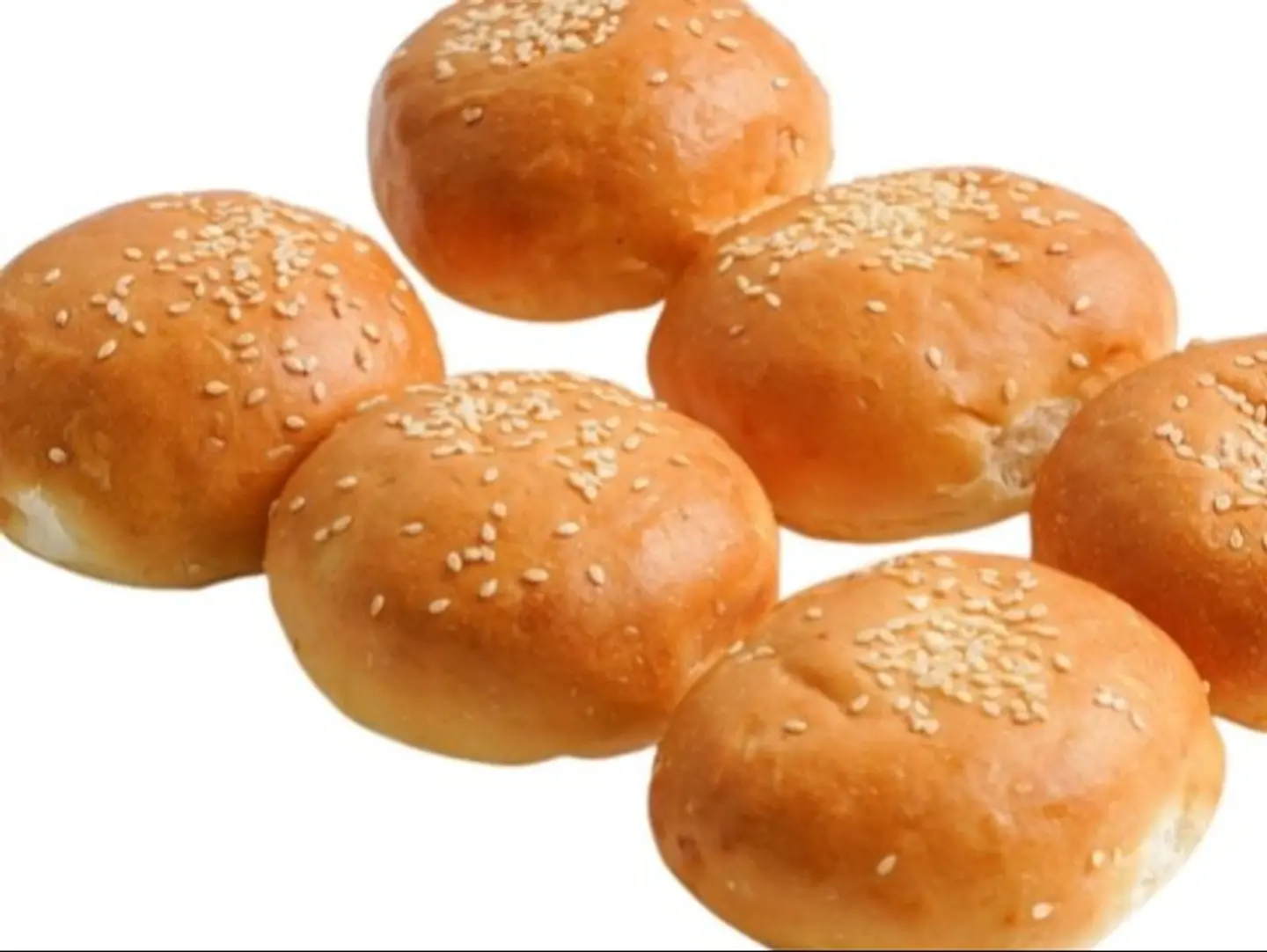 خبز برجر بالسمسم