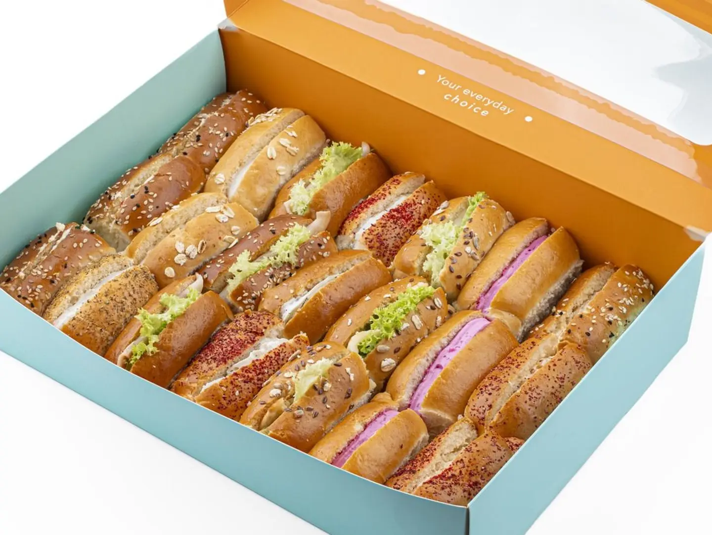 Mini Brioche Sandwich Box
