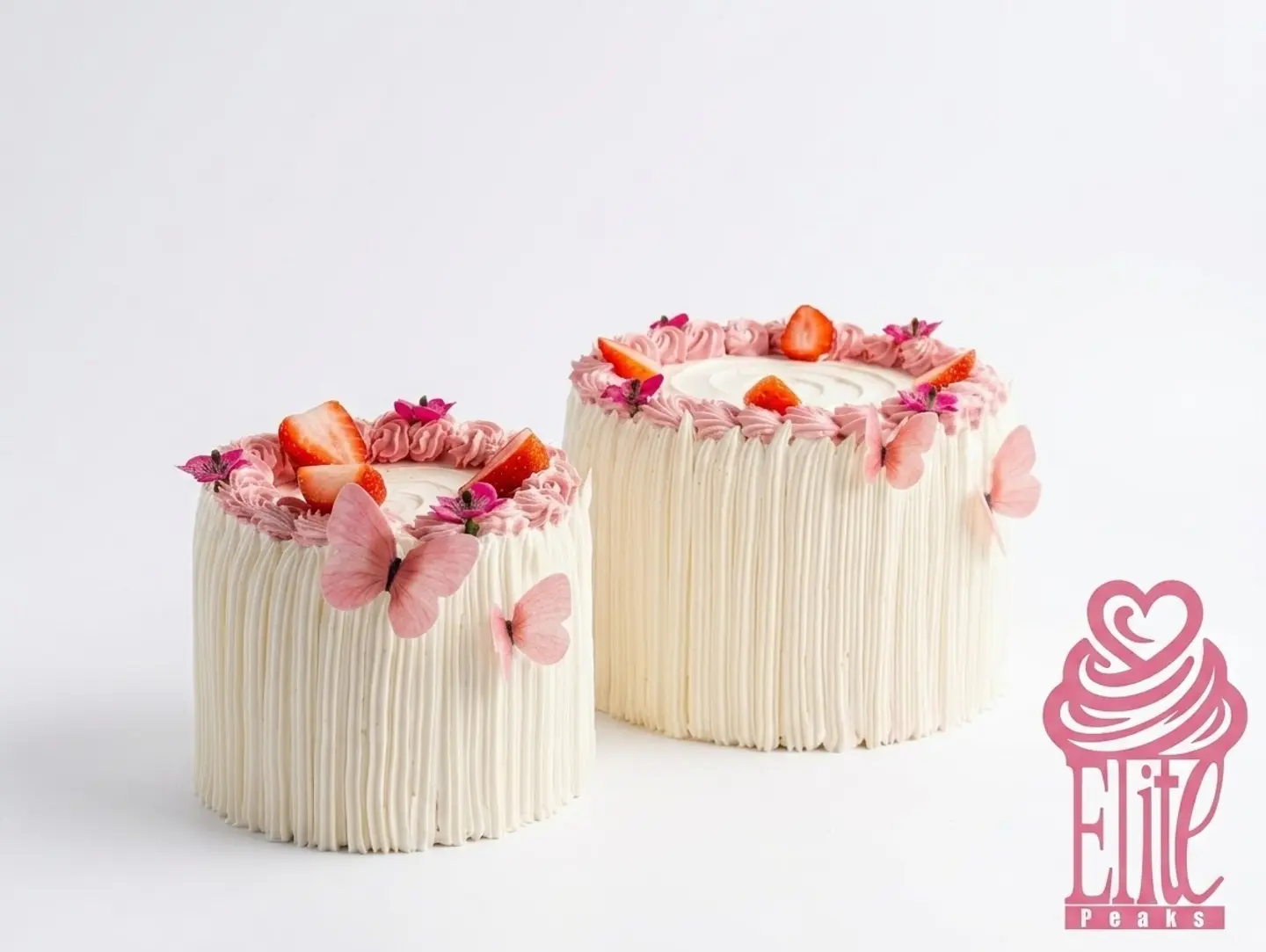 Pink Butterflies Elite - 4 Inches