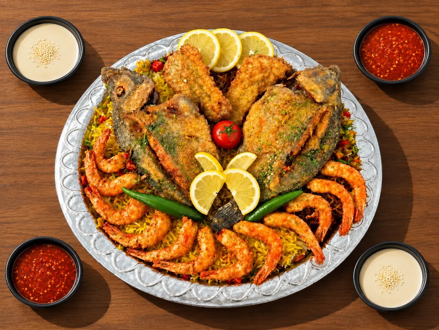 New Tilapia And Shrimp 2 Person Meal