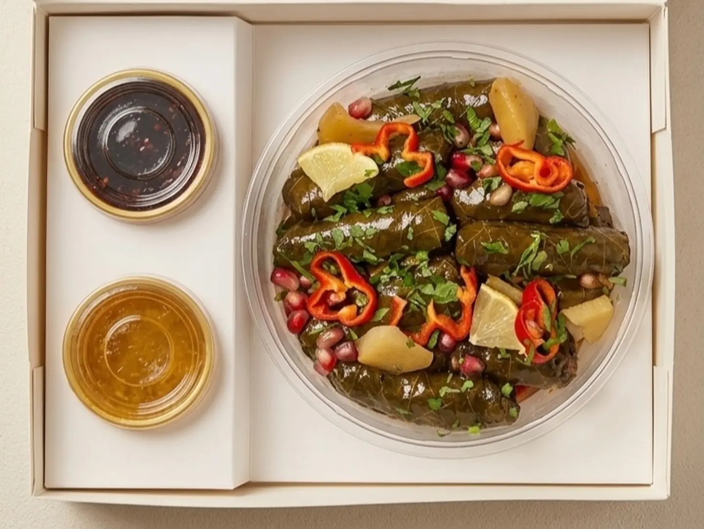 Grape Leaves Roll Spicy - Medium