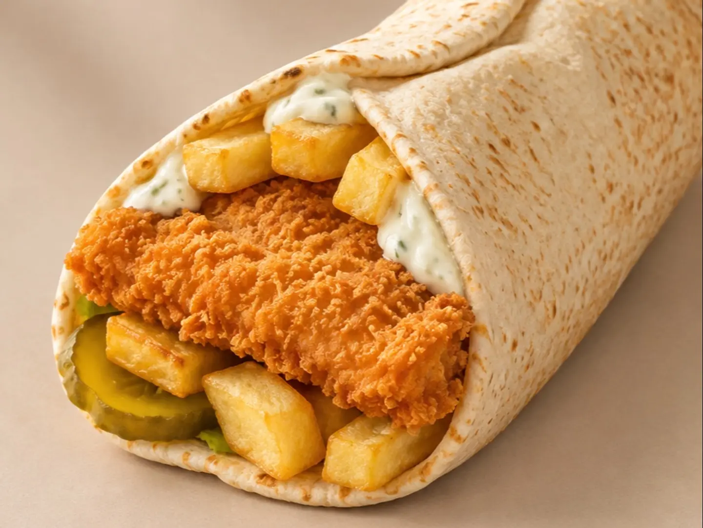 Spicy Fish Fillet Sandwicd