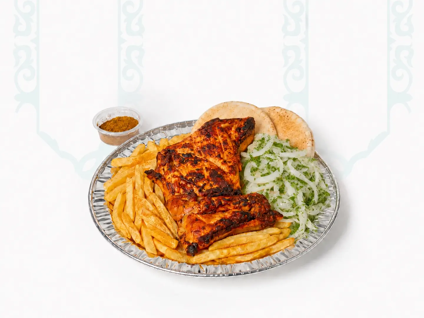 Plain Charcoal Chicken - Half Chicken