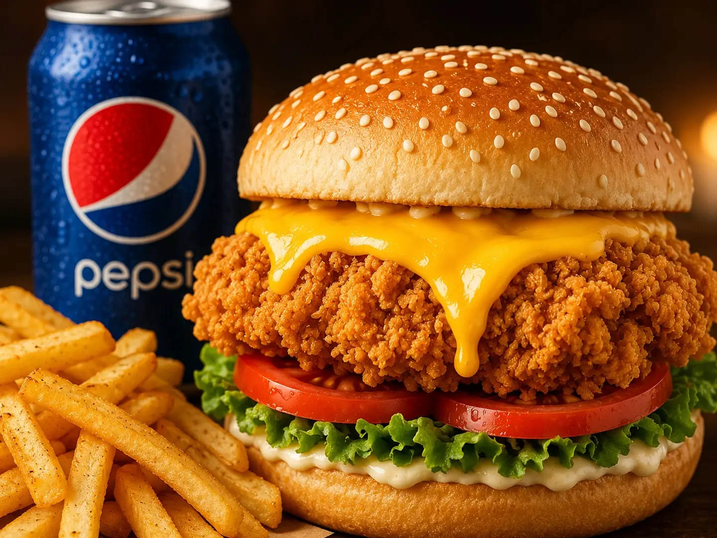 Zinger Cheese Burger Meal