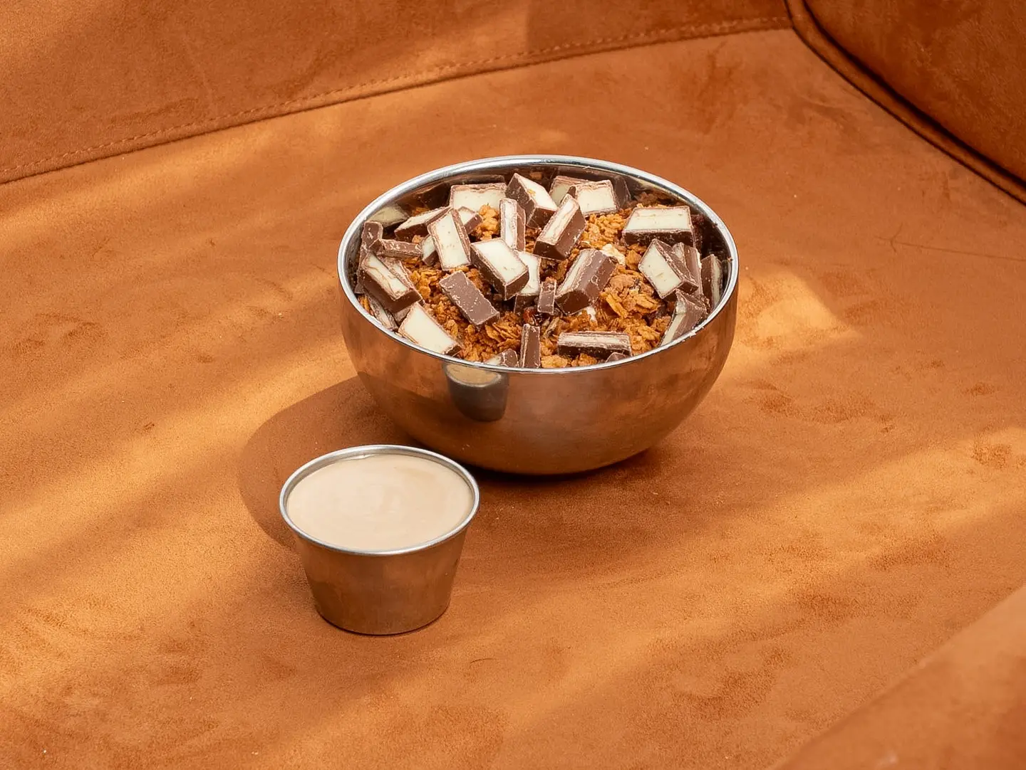 Kinder Crunchy Pudding