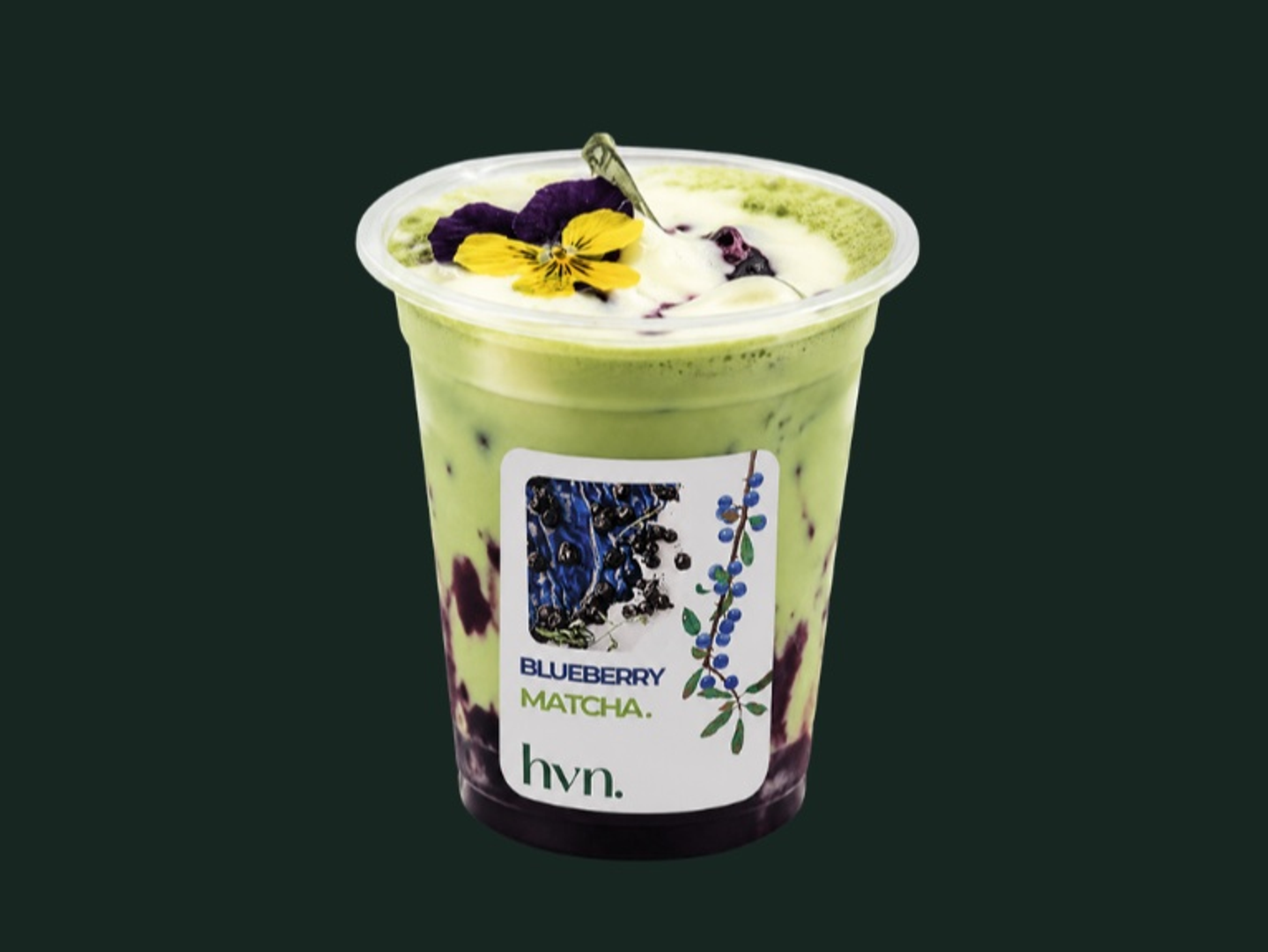 Blueberry Matcha