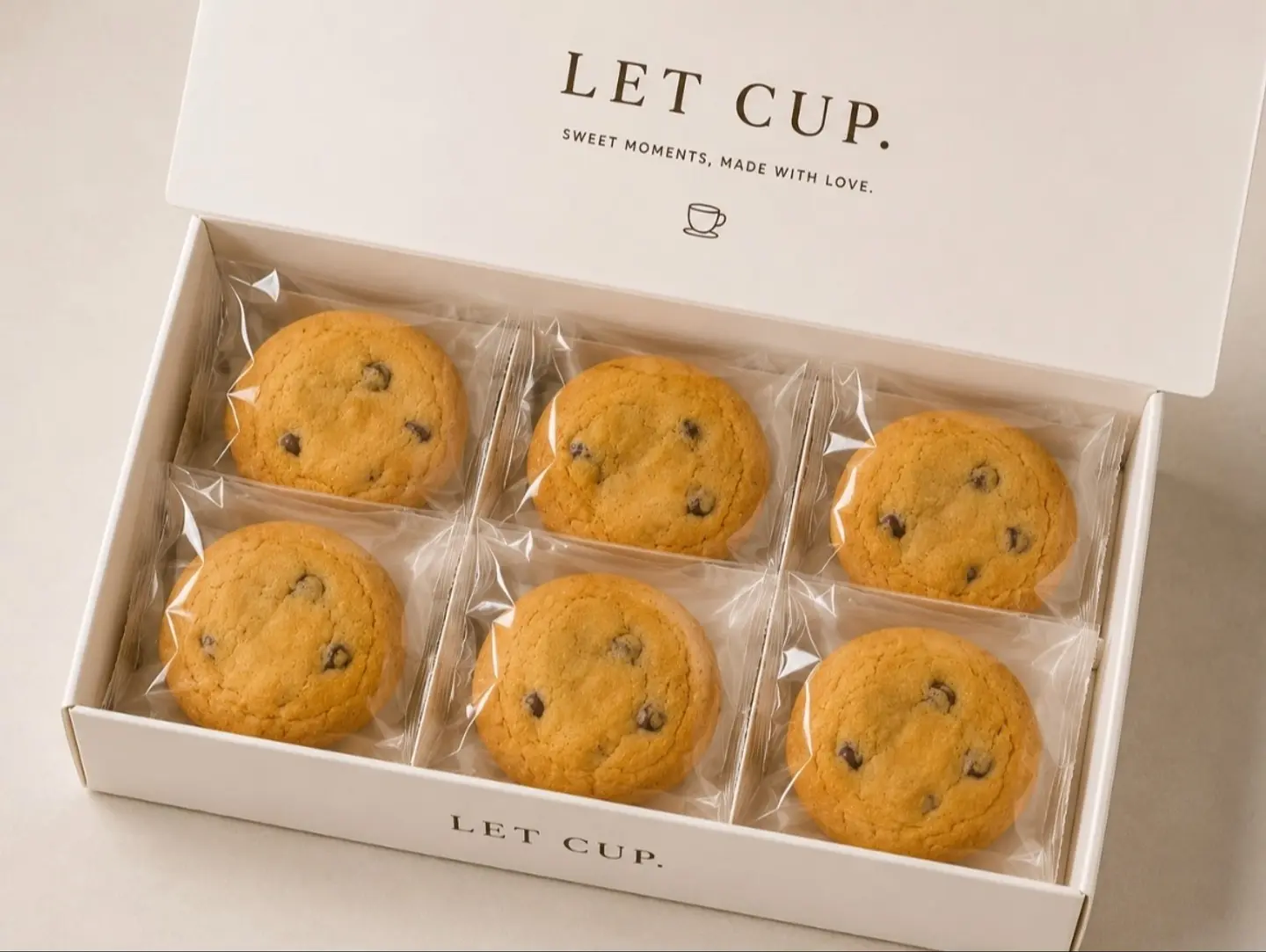 Small Box Of 6 Cookies
