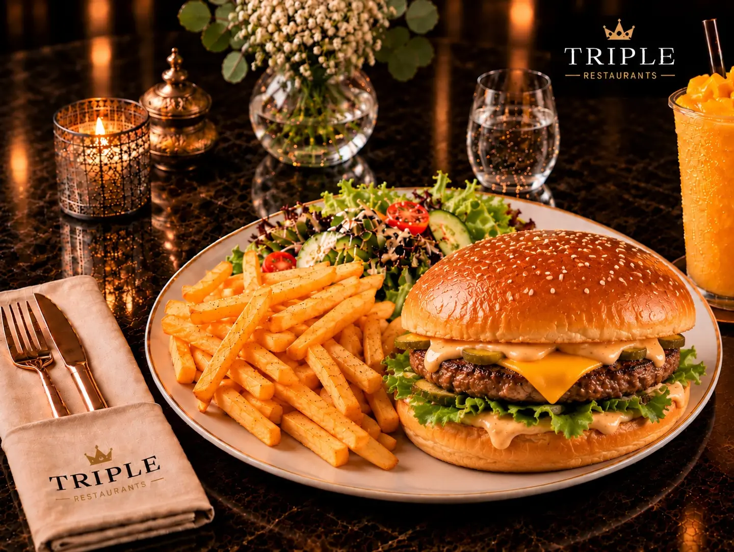 Triple Burger 1 Meal