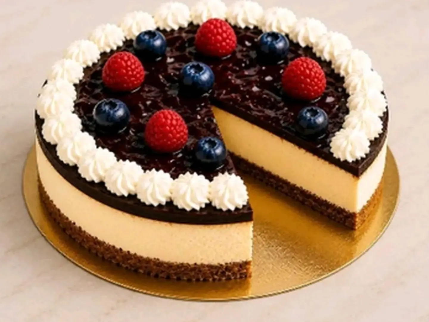 Berry Madrid Cheesecake