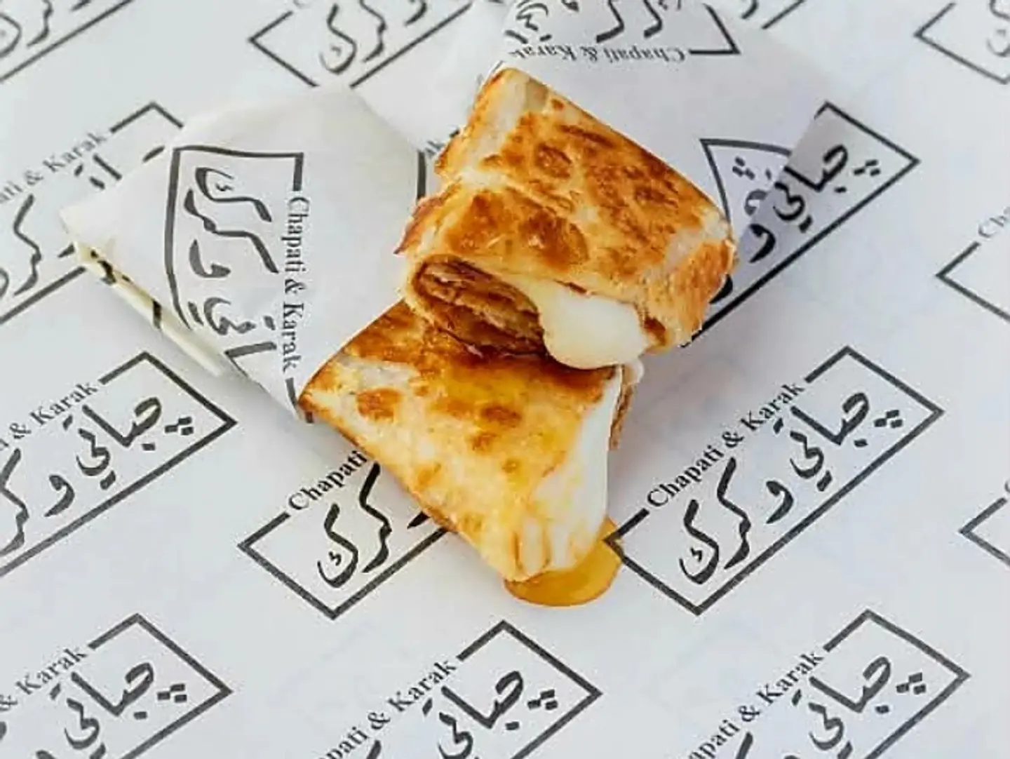 Cheese And Honey Chapati