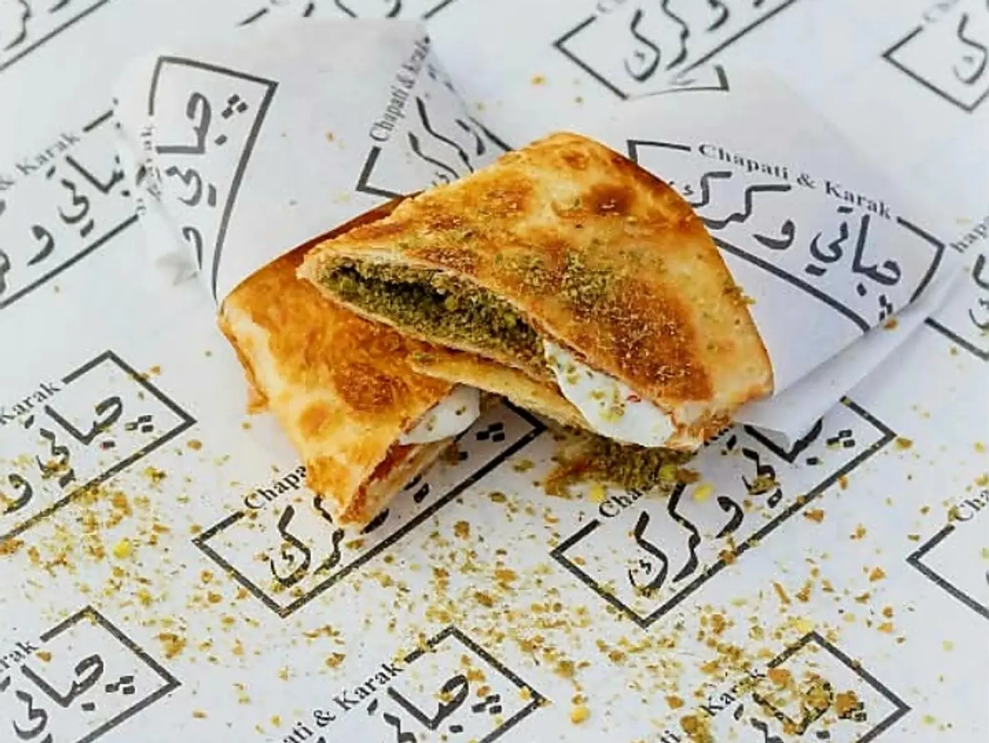 Cheese And Thyme Chapati