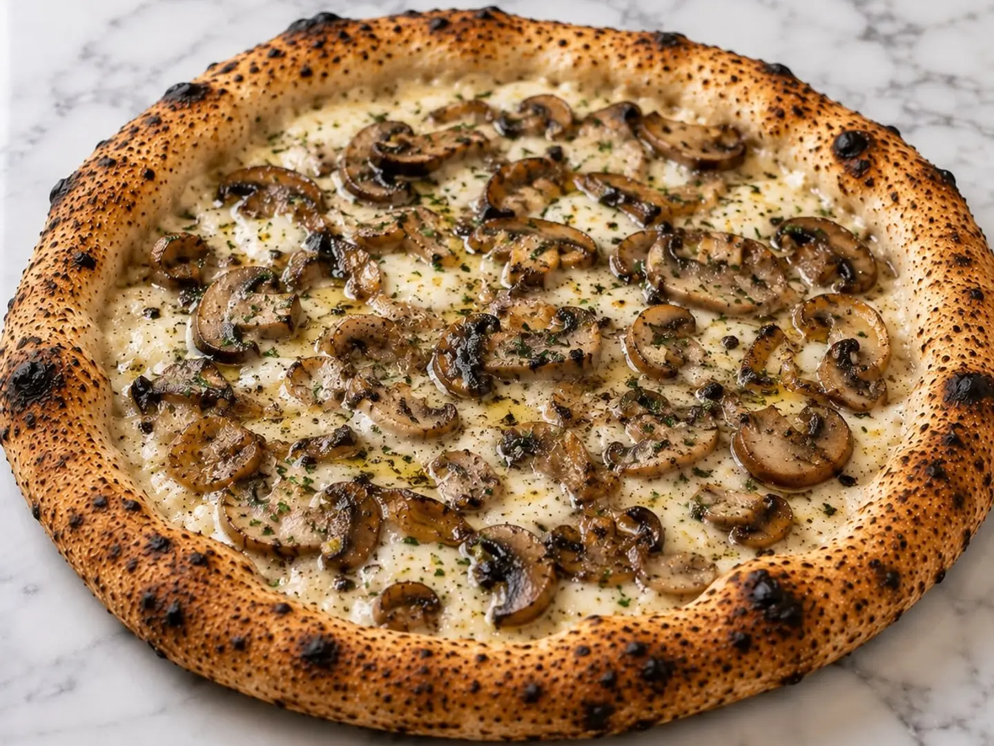 Mushroom Pizza