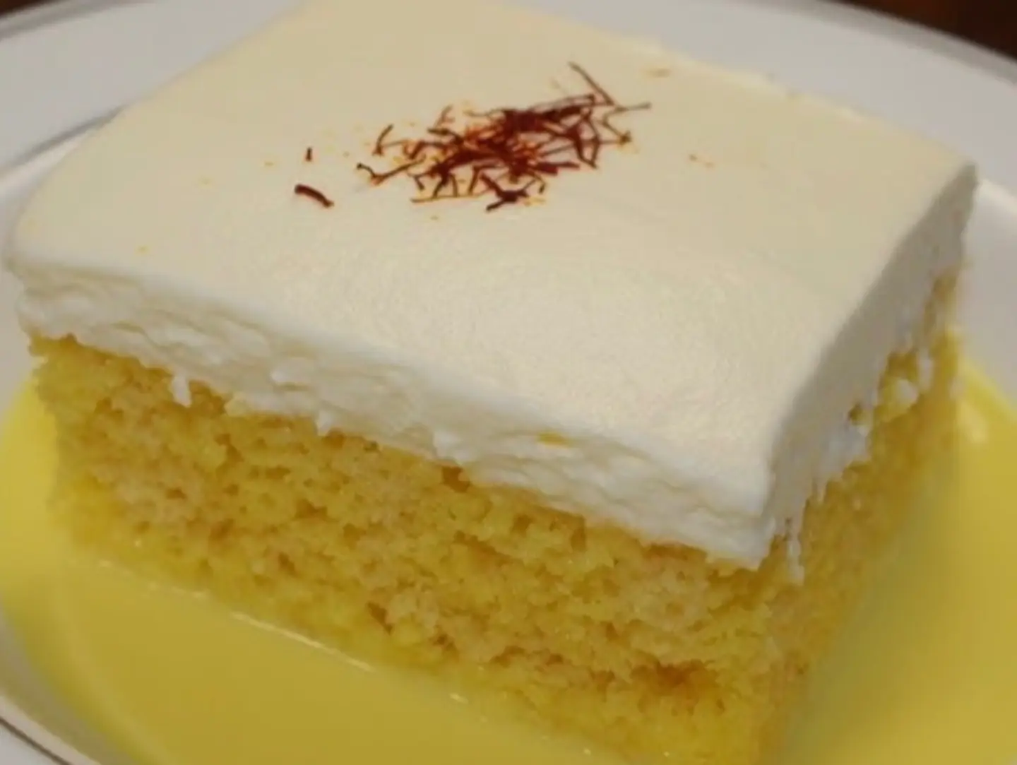 Saffron Cake.