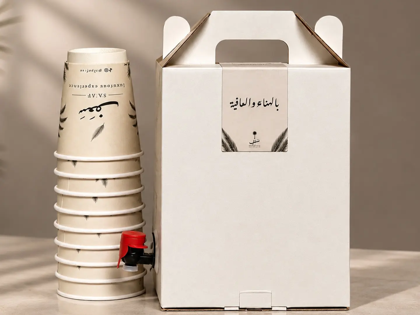 بوكس قهوة حارة ( لترين )