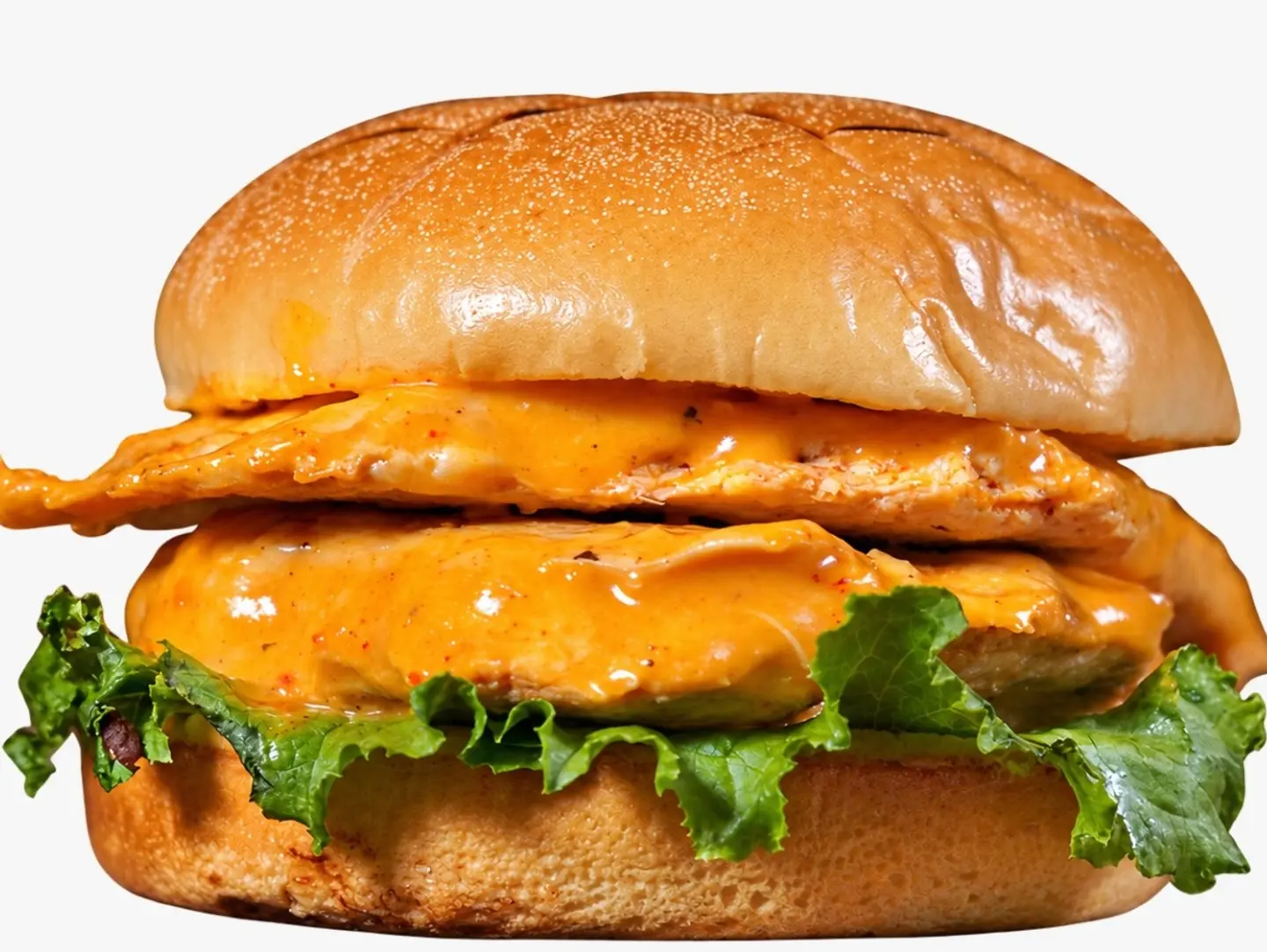 Double Grilled Chicken Burger