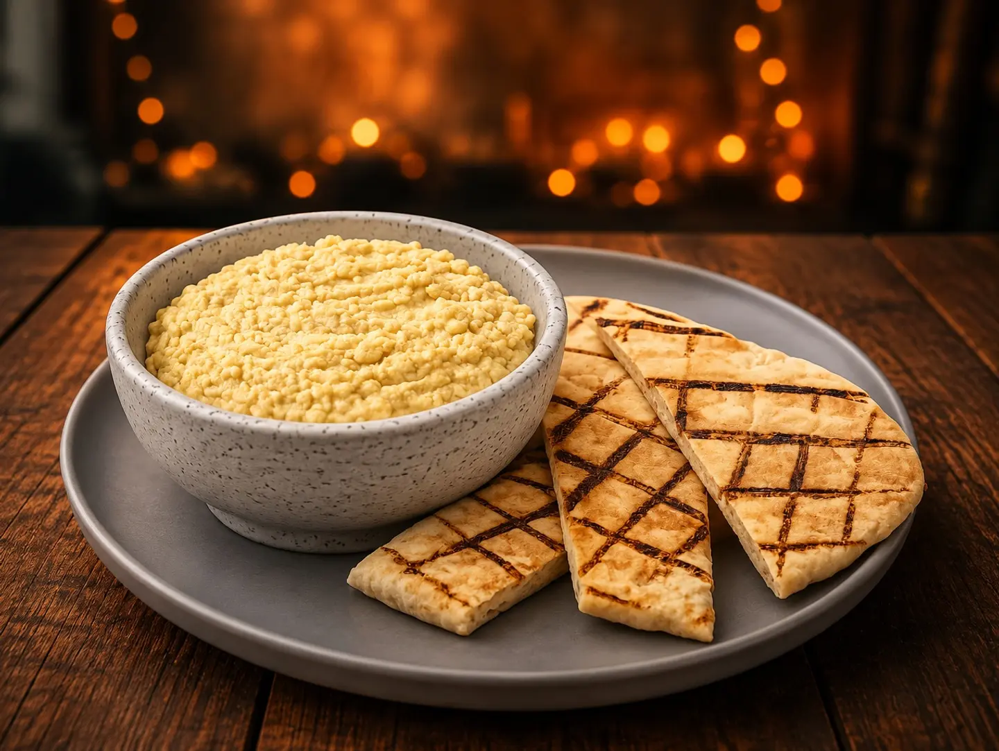 Hummus With Pitta