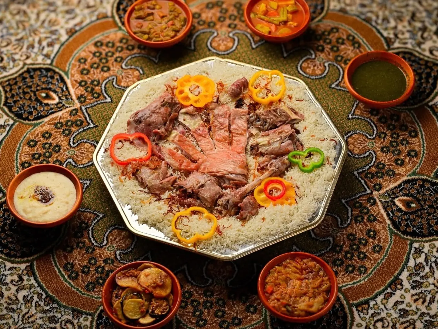 نص تيس حنيذ رز بشاور