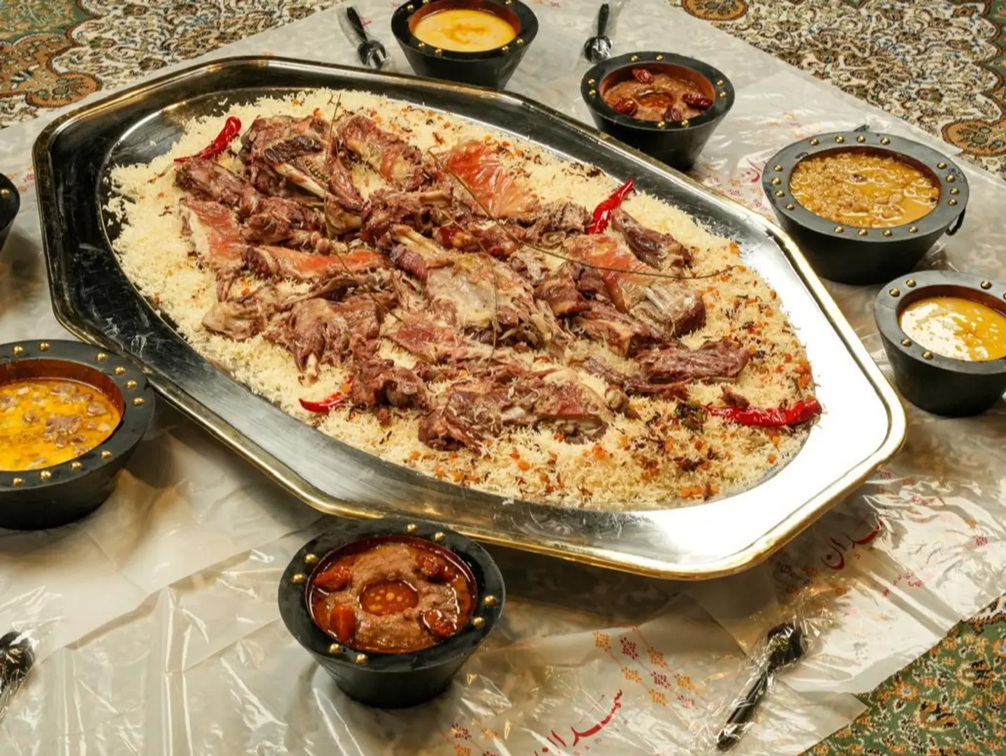 تيس كامل حنيذ رز حنيذ