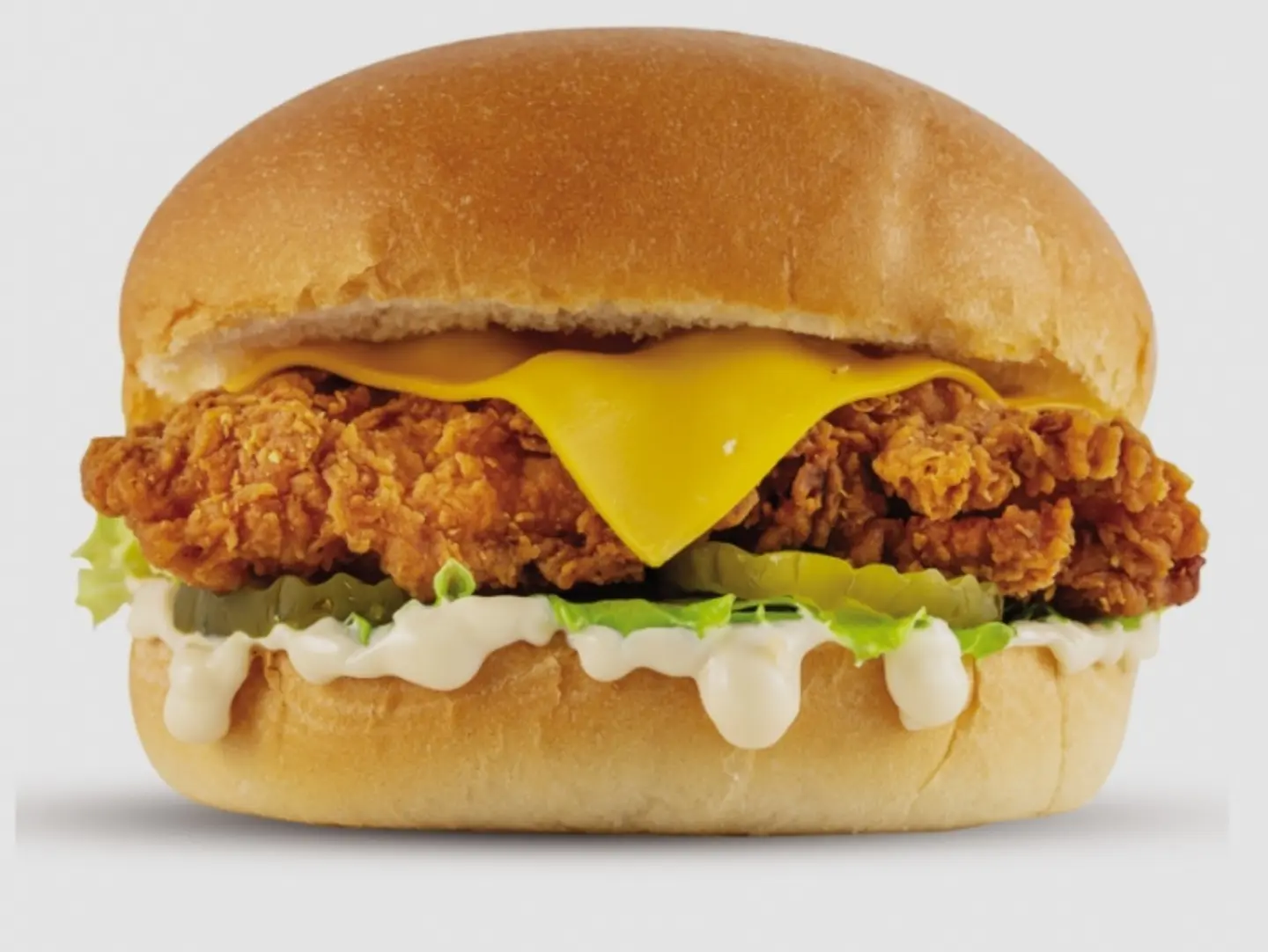Crispy Chicken Burger - Chicken Crispy Burger Combo