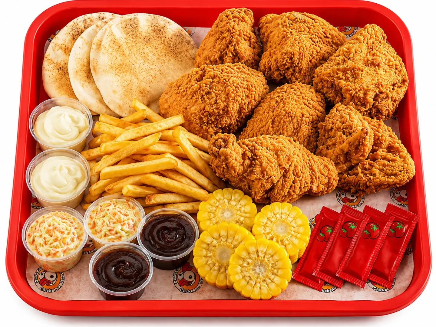 Broasted 8 Pieces